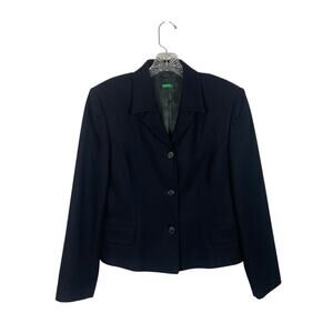 Made in Italy OF BENETTON Black Blazer-Women's Size 44